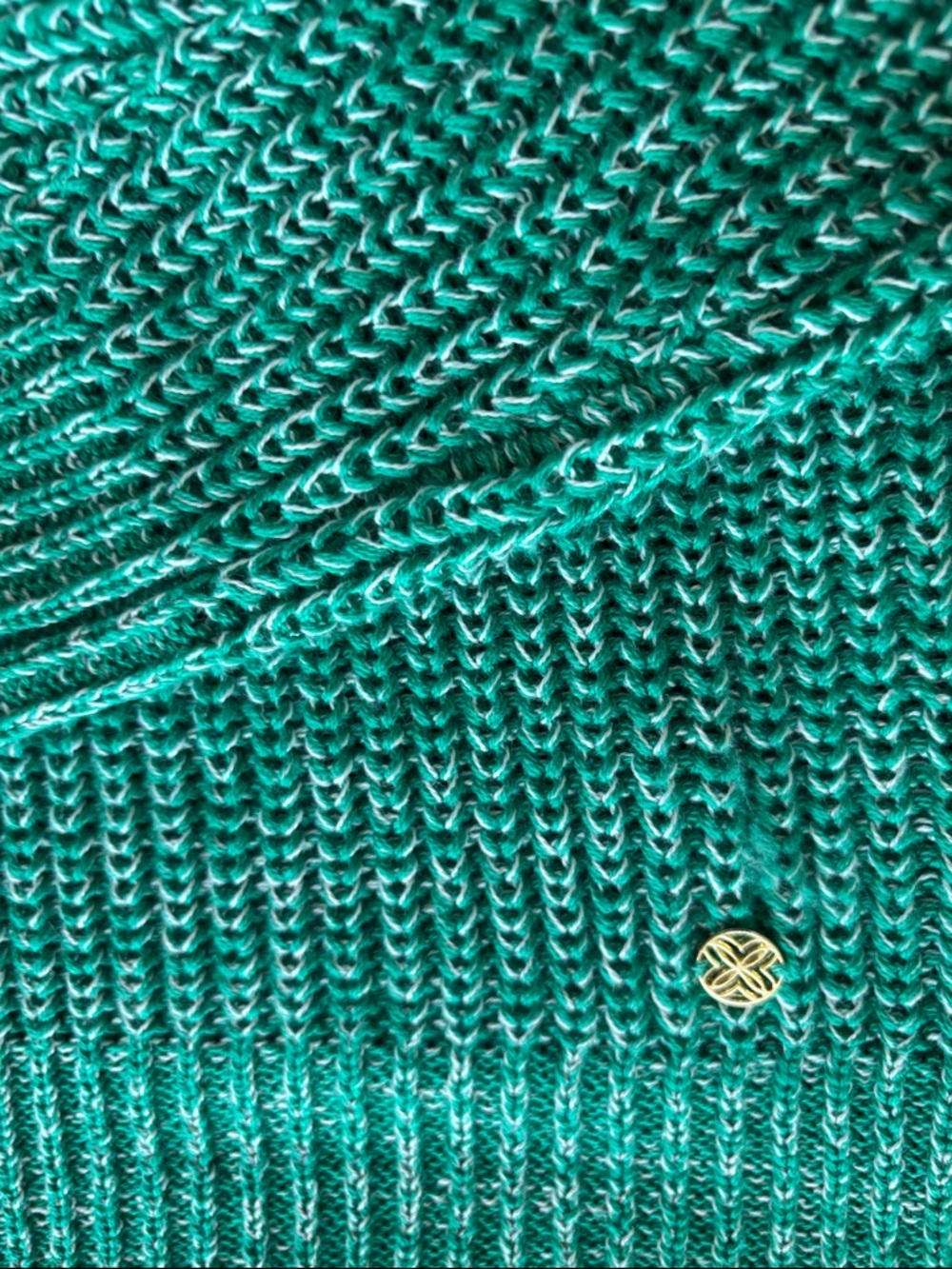 NWOT Lilly Pulitzer Belgrave Green Marled Crewneck Sweater - Picture 14 of 15